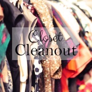 **NOT FOR SALE** Cleaning out my closet!